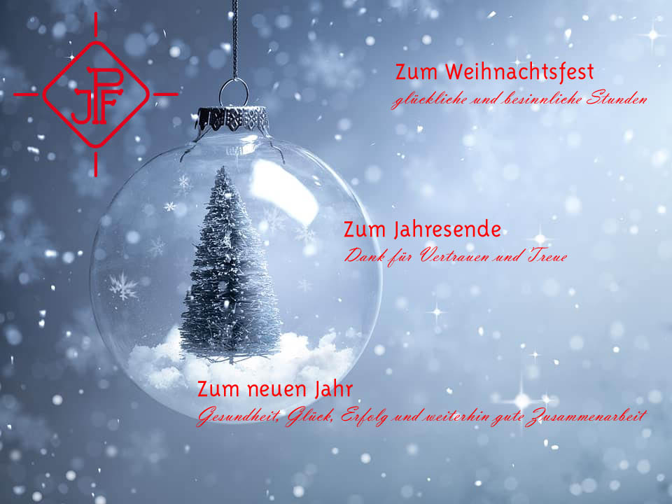 Wir wünschen Ihnen frohe Weihnachten und ein erfolgreiches, glückliches und gesundes Jahr 2020
